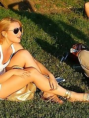 12 pictures - Sexiest upskirt peeks for your fun in voyeur upskirt free photo gallery from UpskirtCollection.com